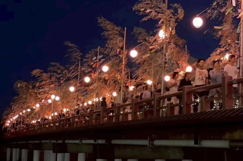 三重県津市/七夕まつり/笹流し/フォトイベント/夏祭り